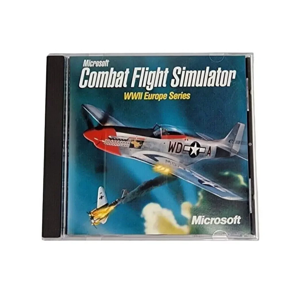 Microsoft Combat Flight Simulator WWII Europe Series Big Box